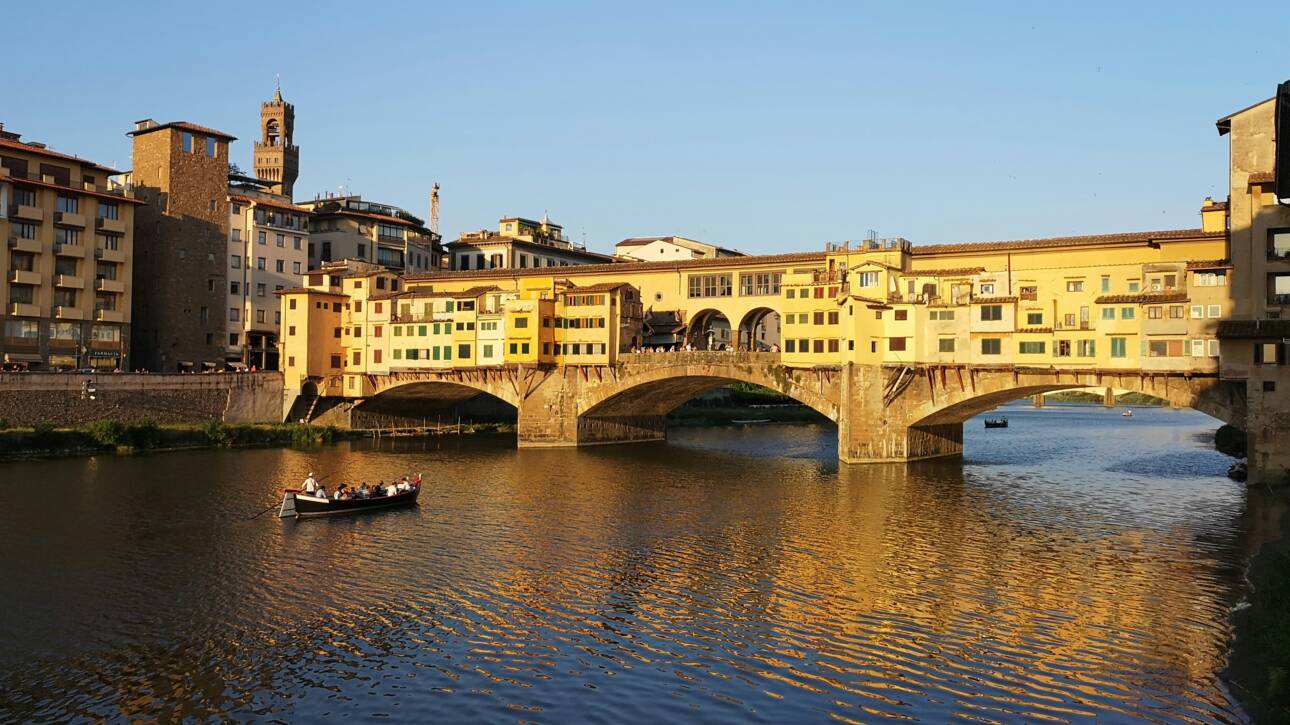 Ponte Vecchio, najsłynniejszy most Florencji