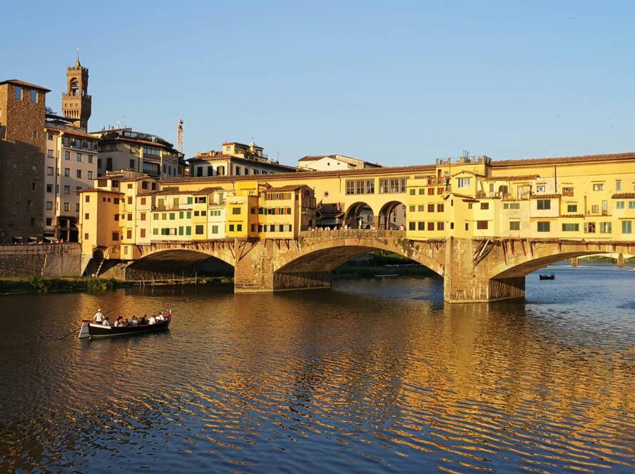 Ponte Vecchio, najsłynniejszy most Florencji