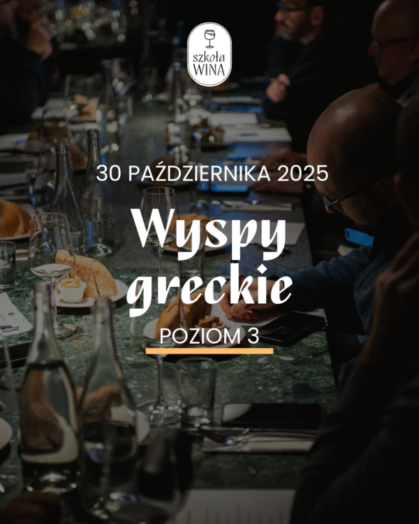 Szkoła Wina L3 – Wyspy greckie (30.10)
