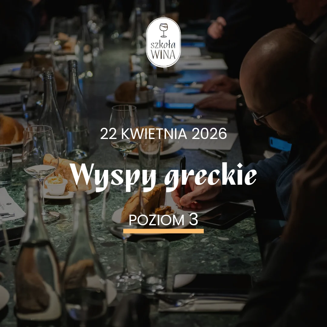 Szkoła Wina L3 – Wyspy greckie (22.04)